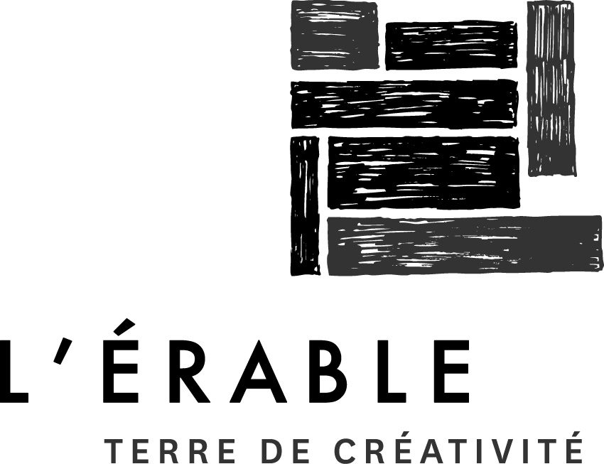 Logo L'Érable Noir et Blanc